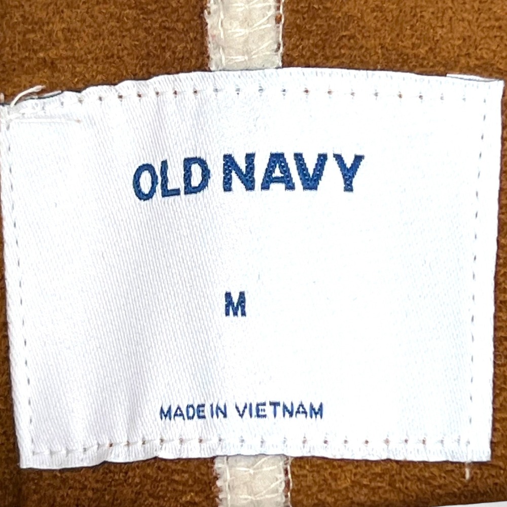 OLD NAVY Faux Sherpa Coat‎ Jacket M - Picture 9 of 10